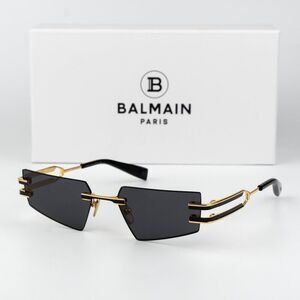 Balmain Elegant Black Sunglasses bl 2039 c01 5217 140 Cat 2 Made in France Dior Joy Pink and Silver Tone Metal Keychain Bag Charm main image 4